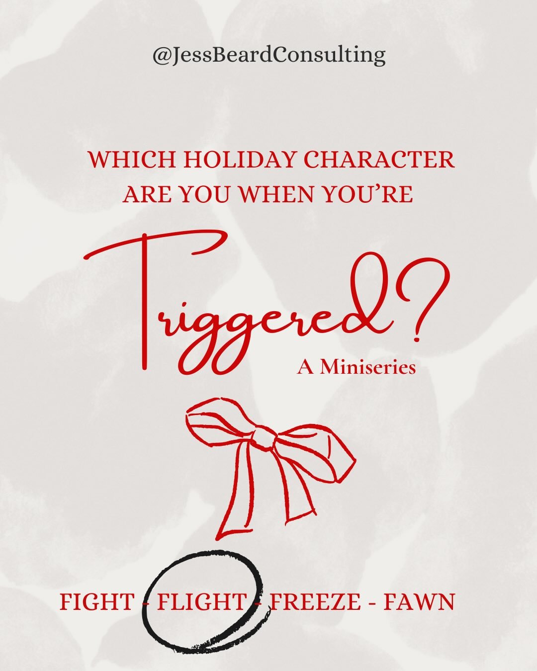 Clark Griswold of Christmas Vacation definitely shines a light on the flight trigger response. 

Clark wants nothing more than to give his family a perfect Christmas, but damn that&rsquo;s a lot of pressure. 

Clark finds himself often day dreaming o