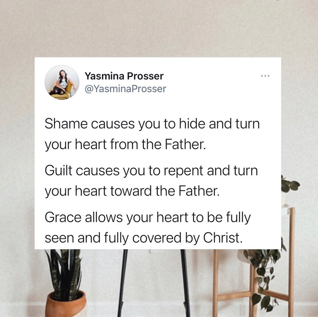 I&rsquo;m so so grateful for grace through Jesus Christ 😭🙌🏼

We get to come boldly and confidently to the throne of grace. 

No matter what we carry 🤯!

This is why the gospel is GOOD NEWS.

It&rsquo;s so important we know the subtle yet powerful