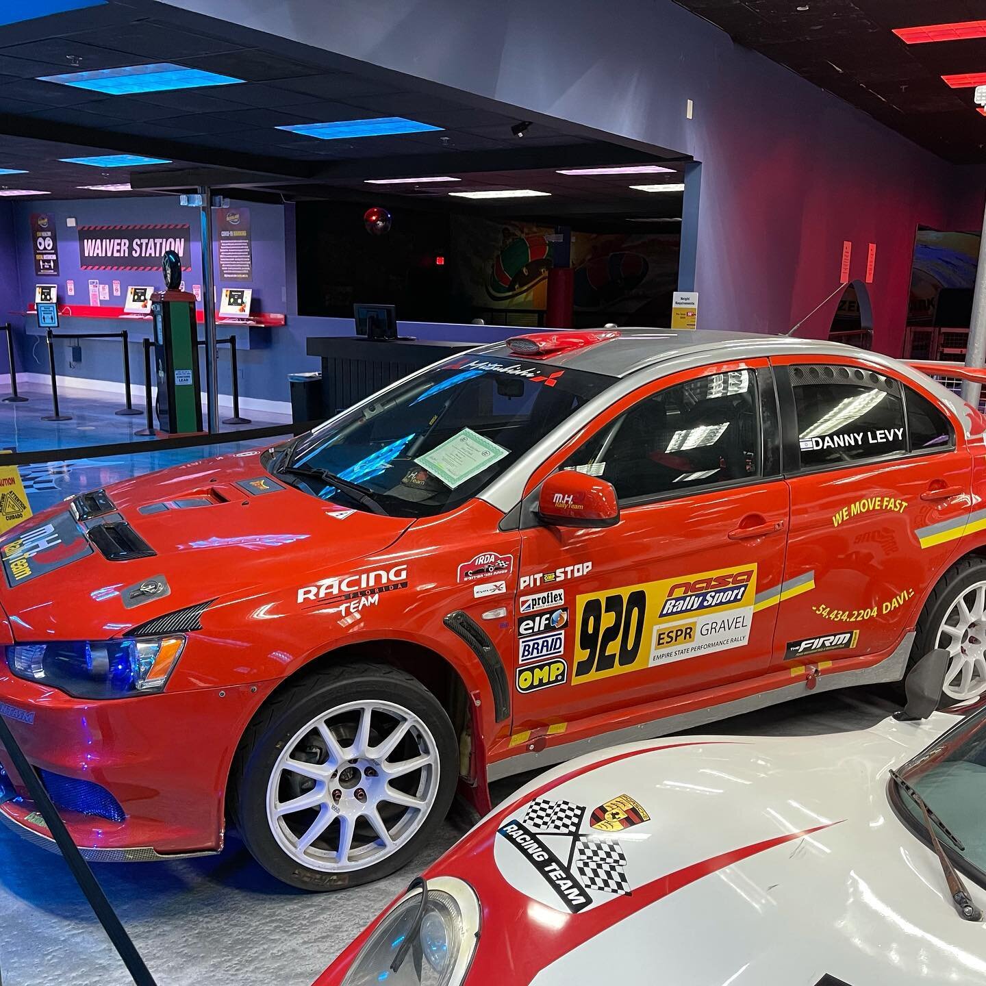 MH rally car
