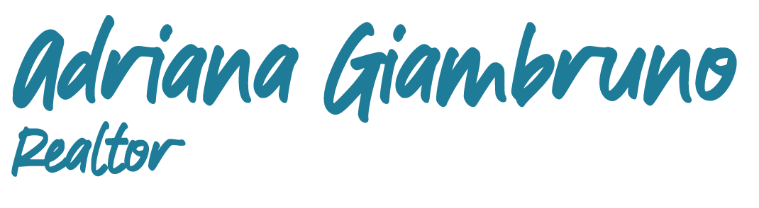 Stylized text displaying the name Adriana Giamburno and the word Realtor.