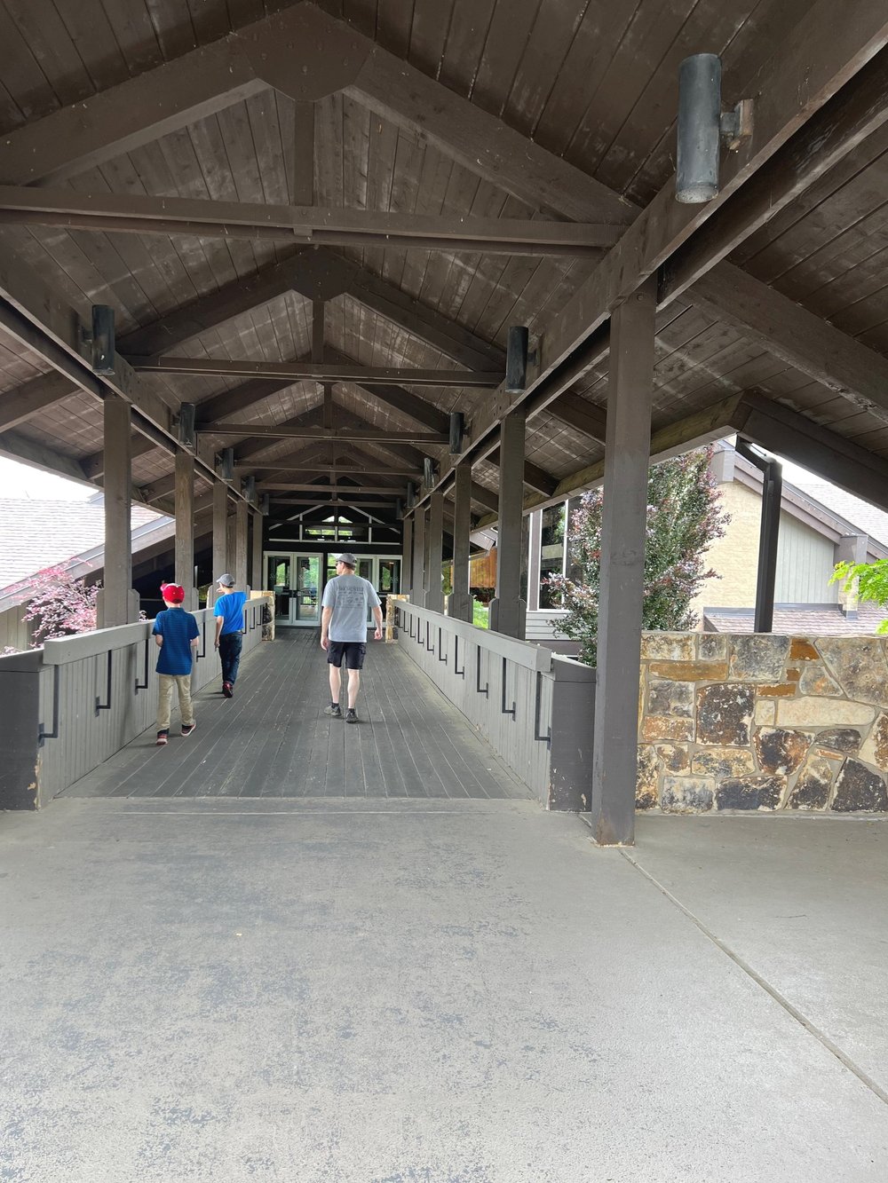 Salt Fork State Park Lodge entrance Cambridge, OH