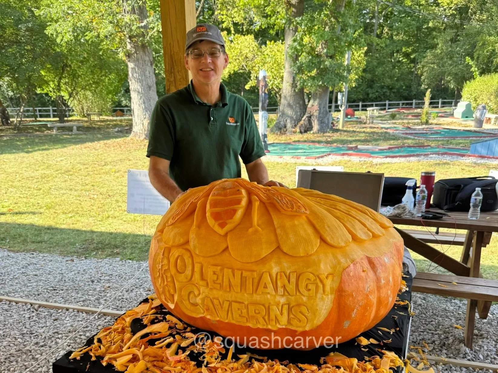 Squashcarver at Olentangy Caverns Pumpkins &amp; Fall Fun 2026