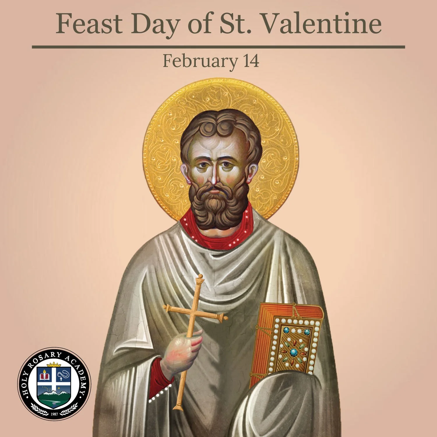 Happy Valentine&rsquo;s Day!
#ValentinesDay #StValentine #FeastDay