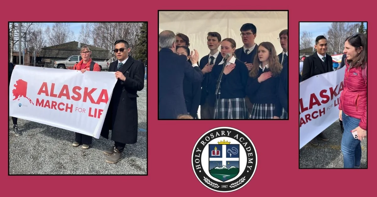 March for Life, Anchorage 2026 #prolifegeneration👣🇺🇸 #studentsforlife