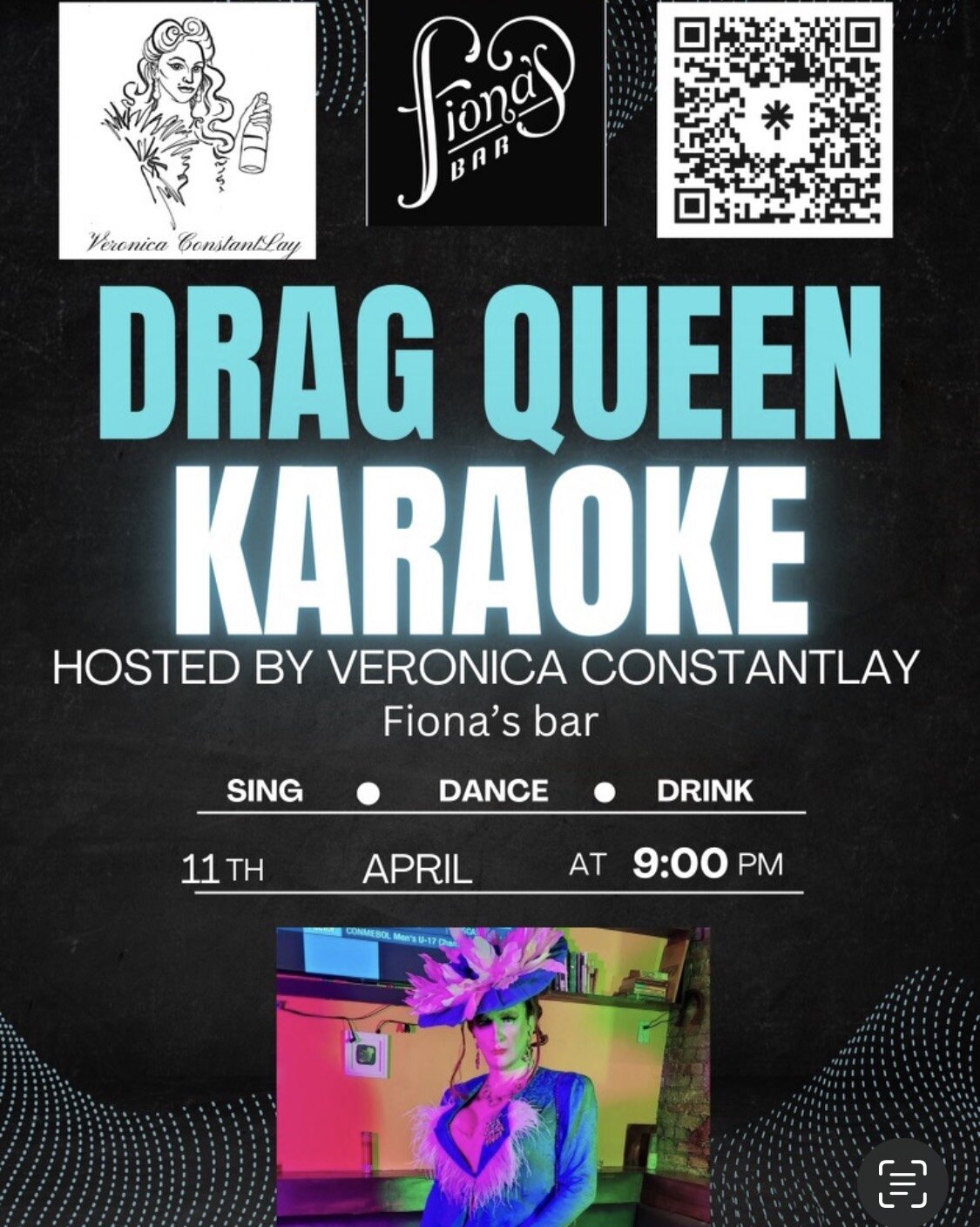 Spring is in the air, and like the song bird that you are, come lift up your voice and SING SING SING!! Debauchery starts at 9 on Tuesday..get here early for a good seat and a few *bracer* cocktails!