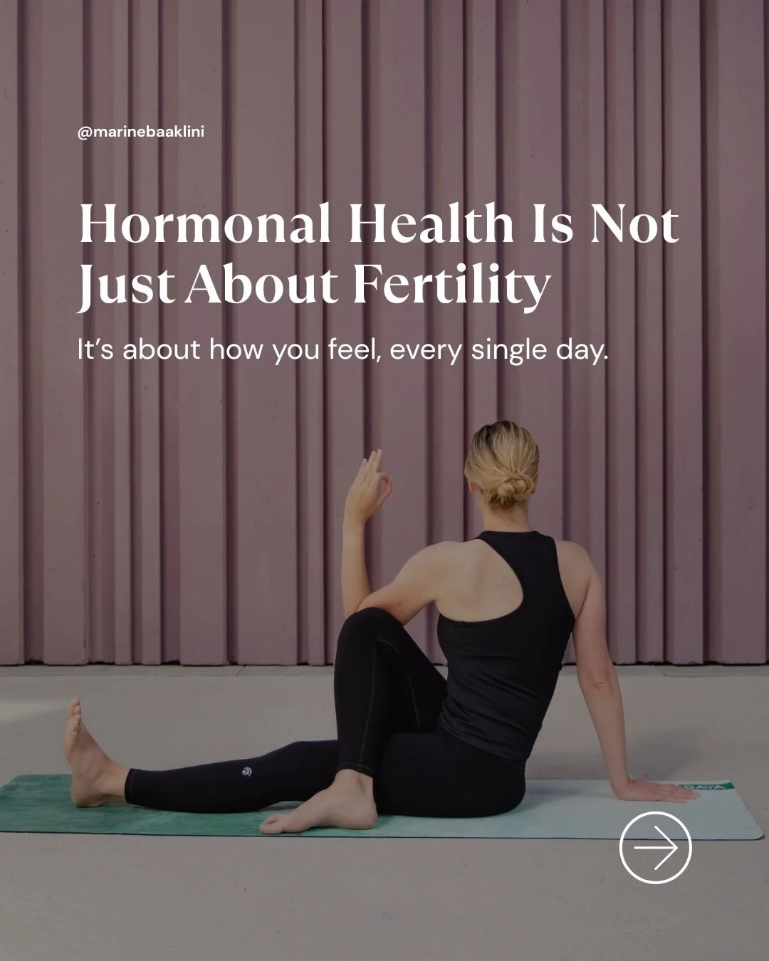 Your hormones don&rsquo;t just affect your cycle&hellip; they influence how you feel, sleep, think, and show up every day.

And yet, so many women are told to ignore the signs.

To push through the fatigue.
To normalize the mood swings.
To accept fee