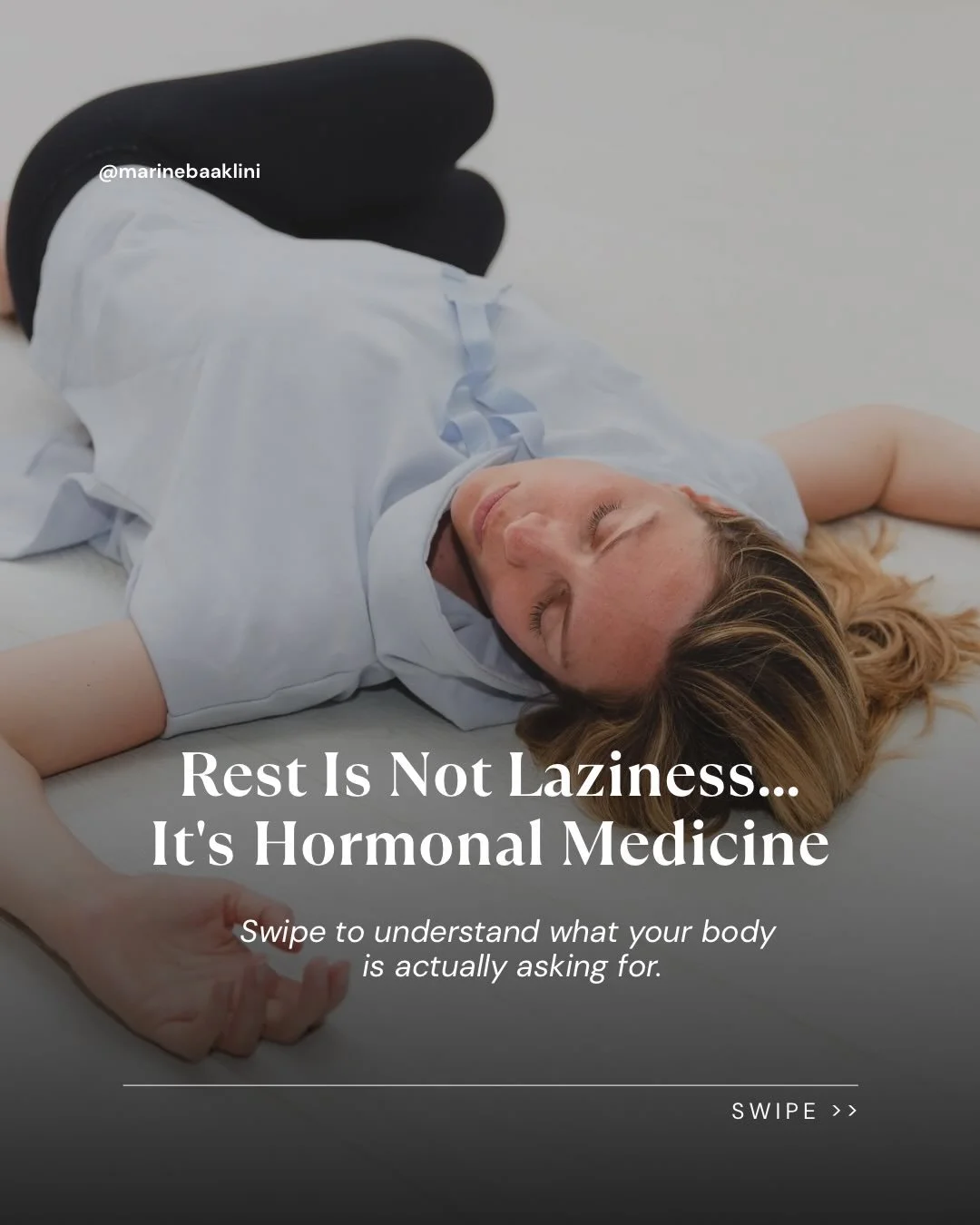 You&rsquo;re not lazy. You&rsquo;re dysregulated.

Somewhere along the way, you learned that rest is something you earn, after the work, after the effort, after you&rsquo;ve proven yourself.

But your body doesn&rsquo;t work that way.
It doesn&rsquo;