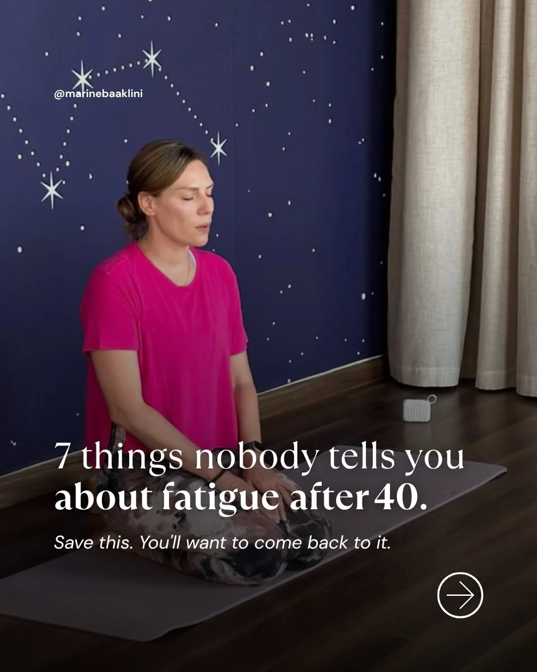 Most women over 40 aren&rsquo;t tired because they&rsquo;re lazy.

They&rsquo;re tired because their body is changing,  and nobody explained how.
If you&rsquo;ve been waking up exhausted, pushing through brain fog, or wondering why your energy feels 