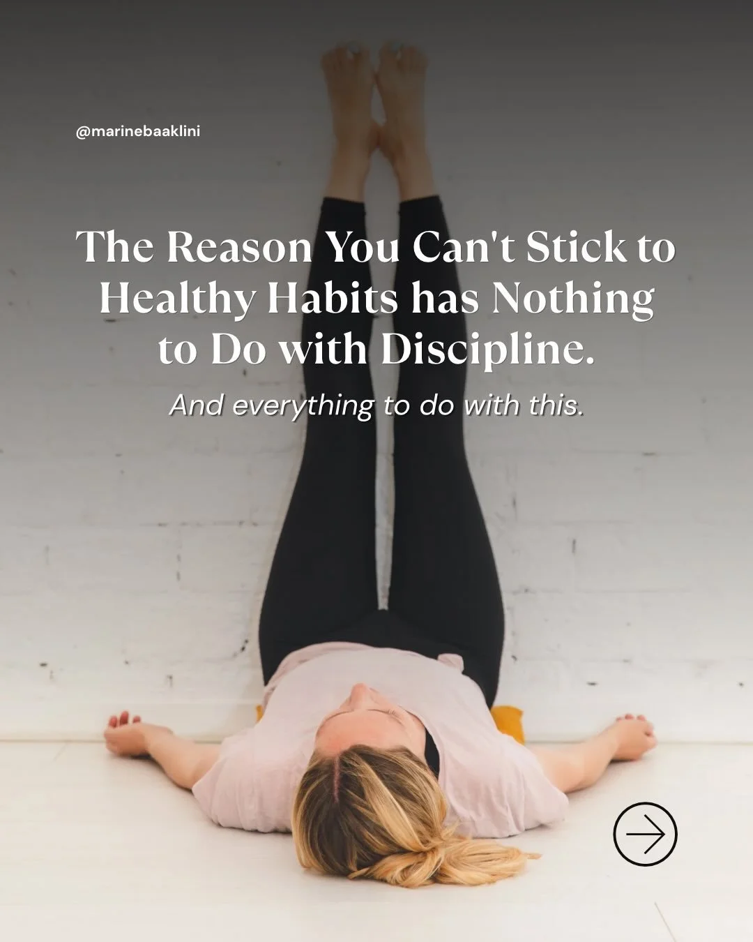 Here&rsquo;s what nobody tells you about the habit you&rsquo;ve restarted three times this year:
It&rsquo;s not a willpower problem.

It&rsquo;s not a motivation problem. It&rsquo;s not proof that you&rsquo;re too busy, too inconsistent, or somehow f