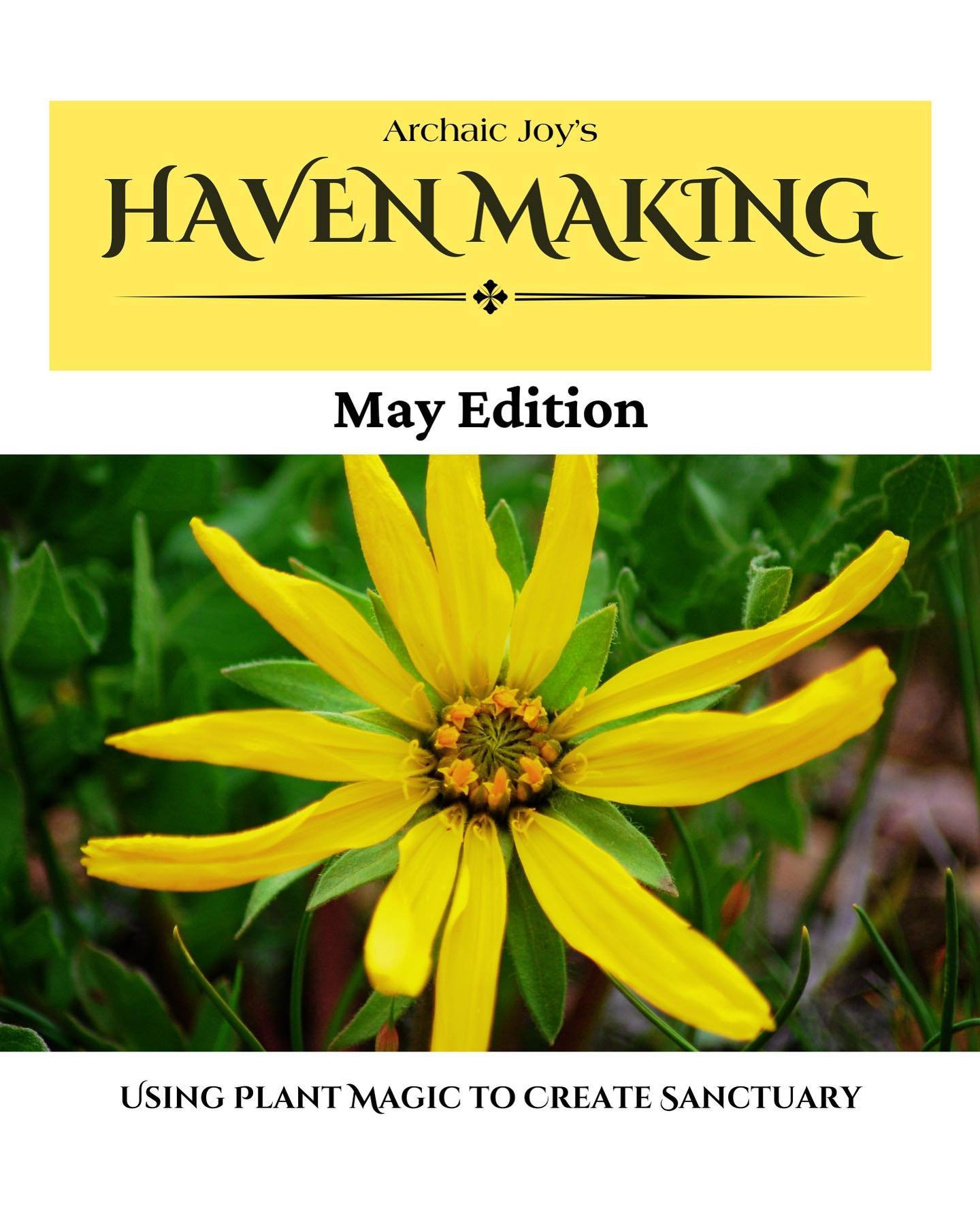 The May edition of Haven Making is out! 

#ethicalwildharvest #plantmedicine #organic #gardening #herbalism #folkherbalism #connectingpeople&amp;plants #lilac #elderberryelixir #livingfence #permaculture #plantlove #plantjoy #plantmagic #archaicjoy #