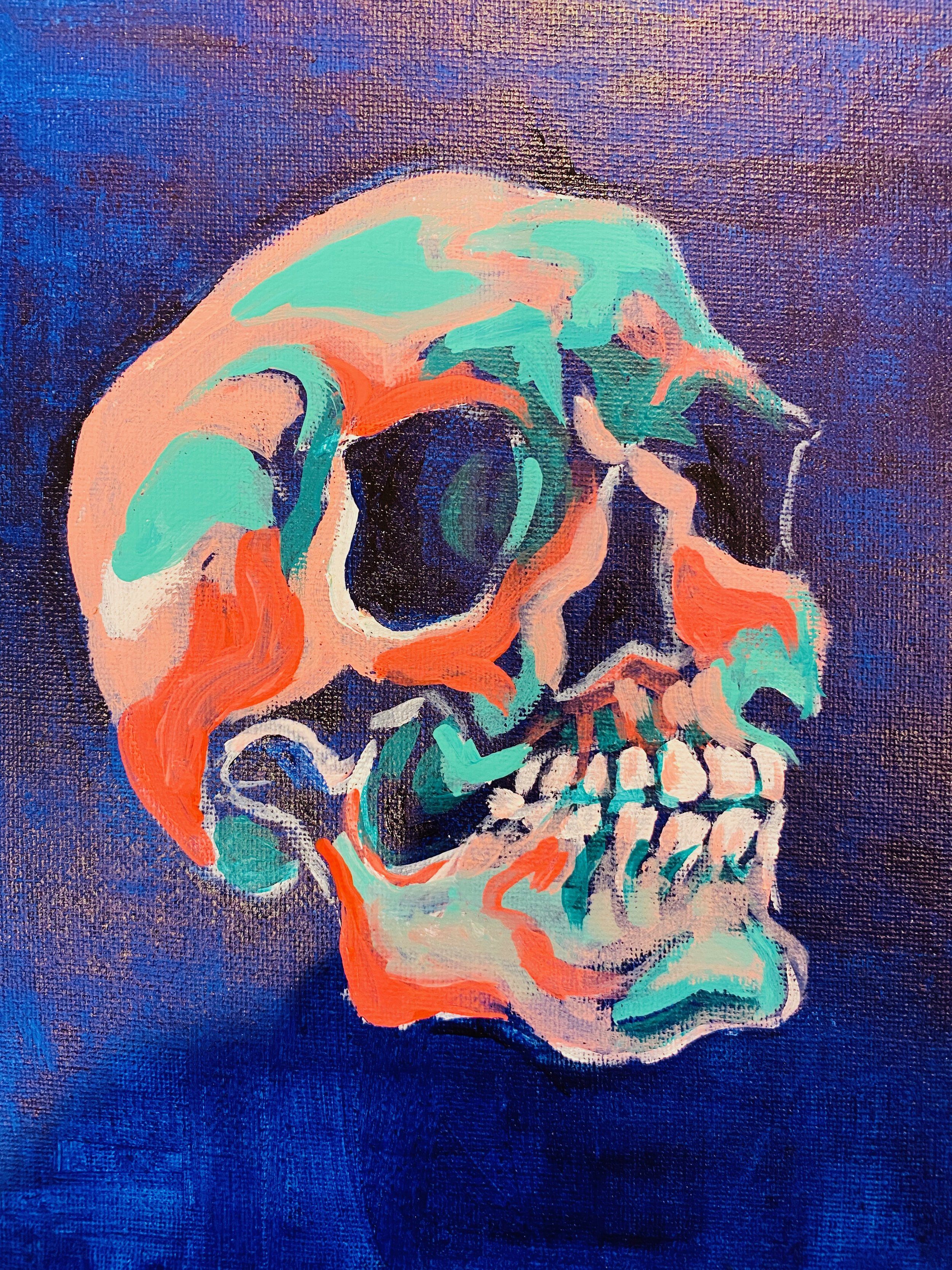 Psychedelic Skull