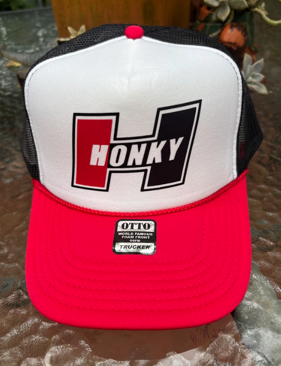 Official Honky Truckers: Tri-Color Red/Black/White