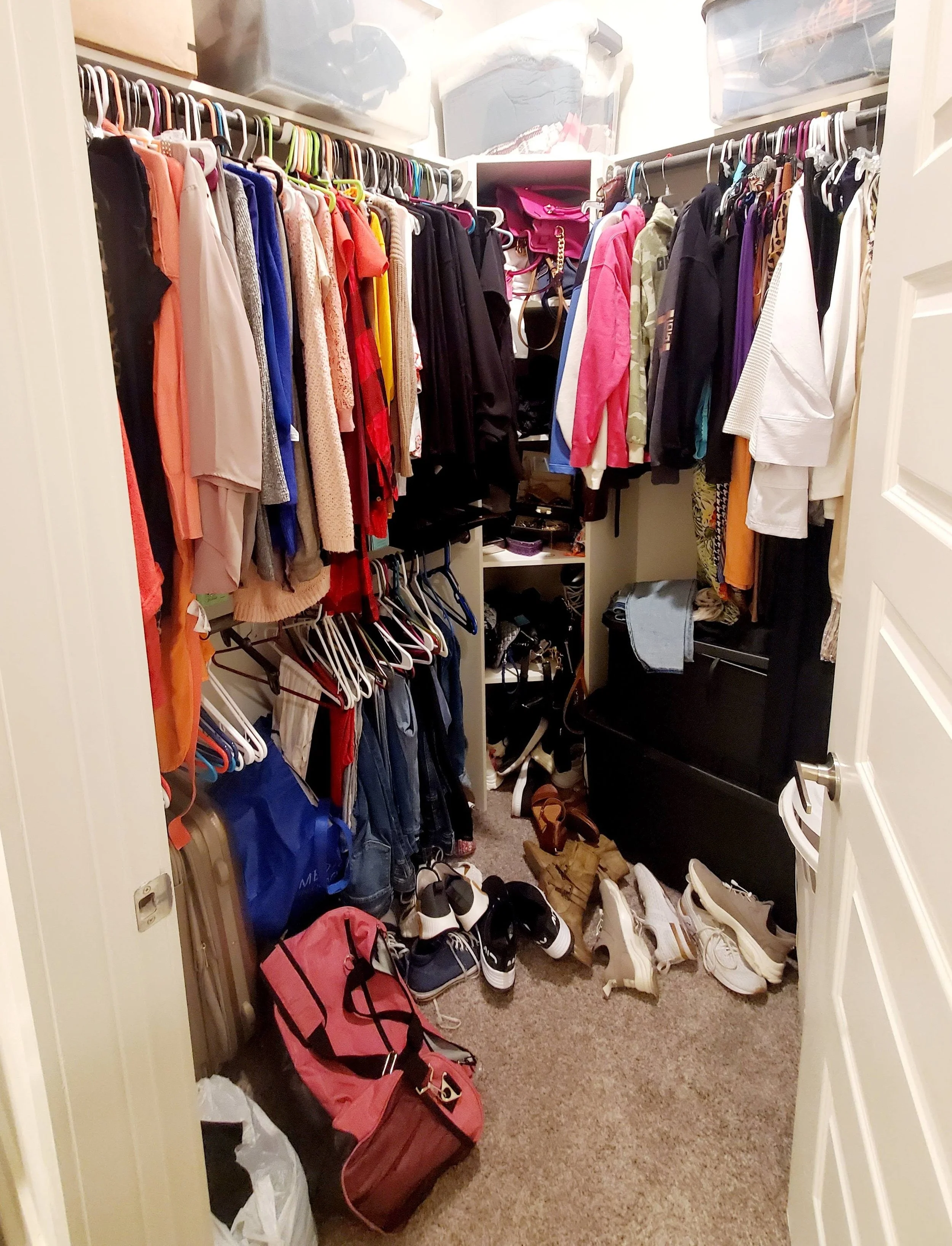 Primary Closet 1 - Before