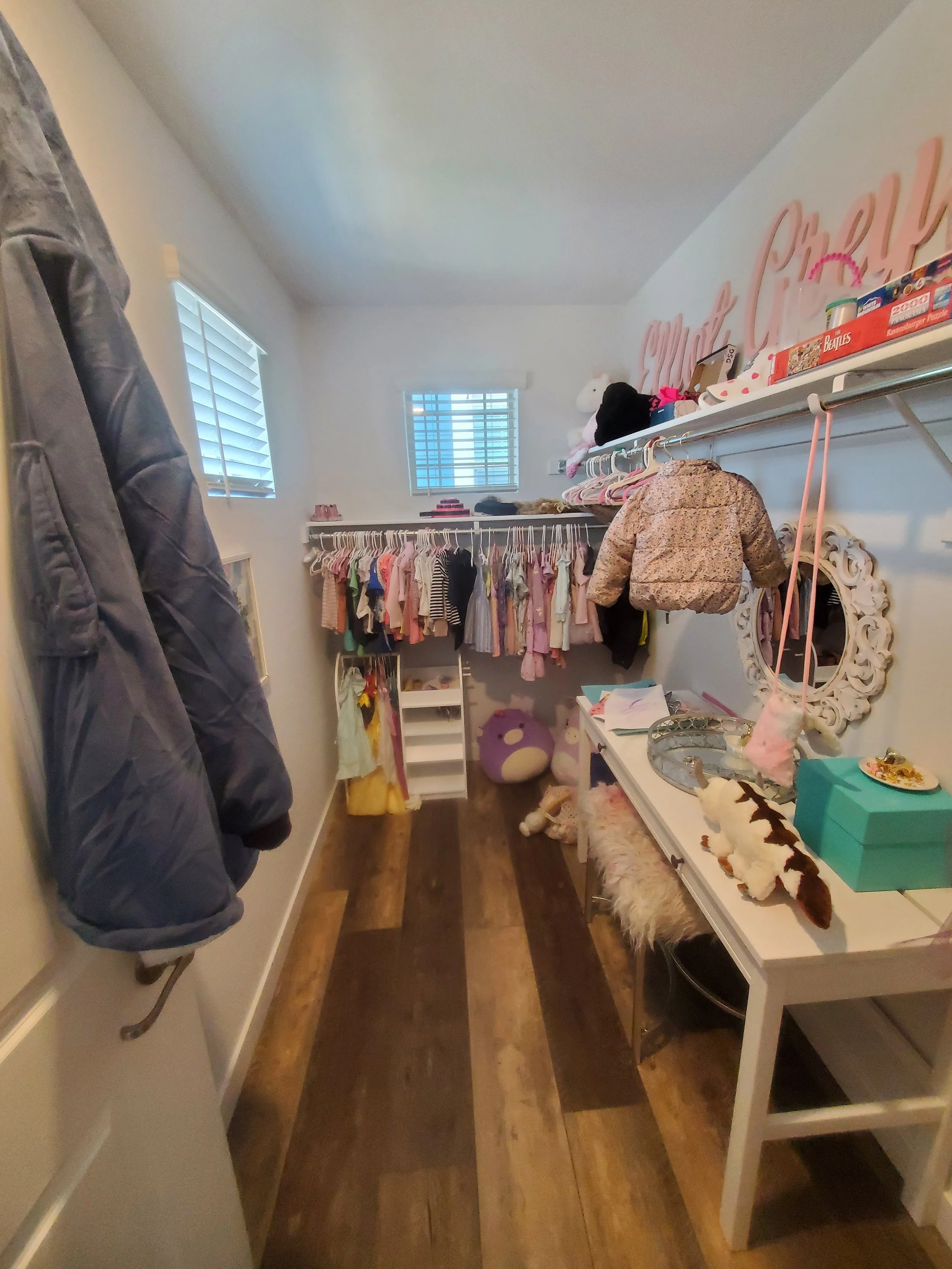 Kid's Closet 1 - Before