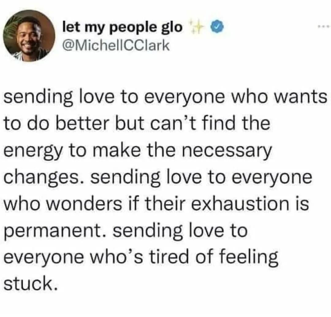 First of all, I feel this deeply. So, if this is you, I'm genuinely sending you love. This shit is hard. And for lots of people, the holidays make it harder 

Secondly, if this IS you, and the squish is about your work and your mindset and your profe