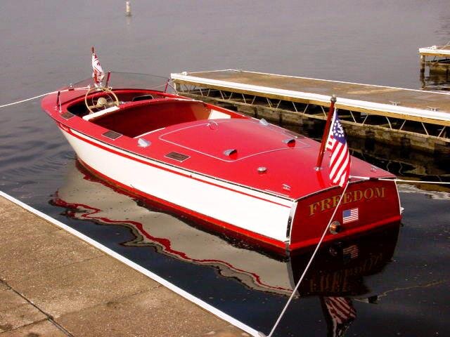 1948 19’ Higgins Deluxe Runabout Brokered by Frontier Classics Wooden ...