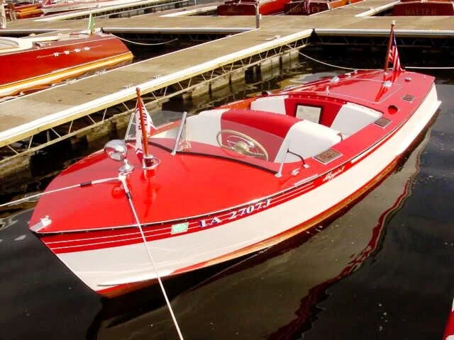 Higgins Runabout Inboard 1948 19’ Higgins Deluxe Runabout Brokered by Frontier Classics Wooden ...