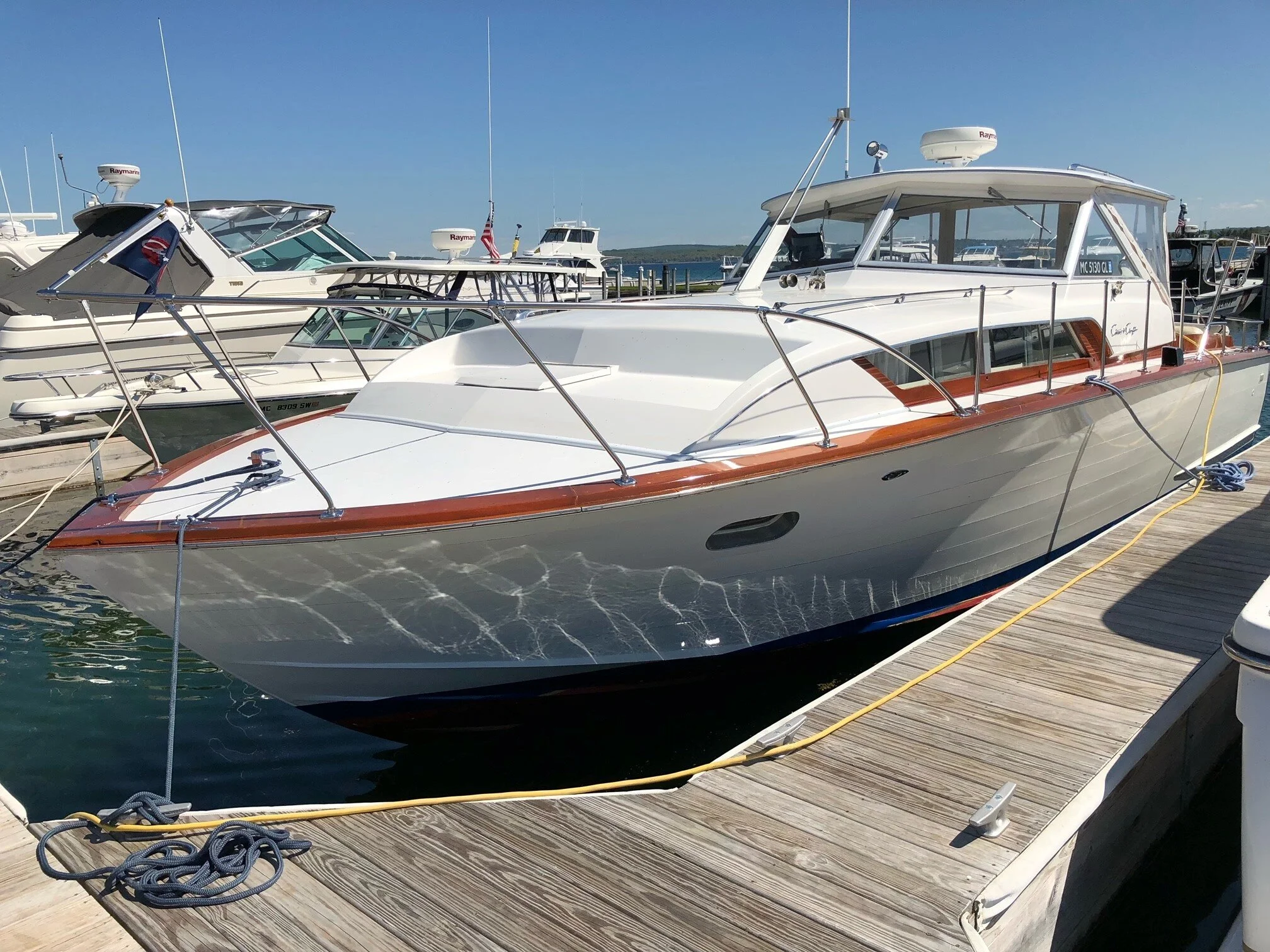 1968 36' Chris Craft Corvette — Frontier Classics Wooden Boat Restoration