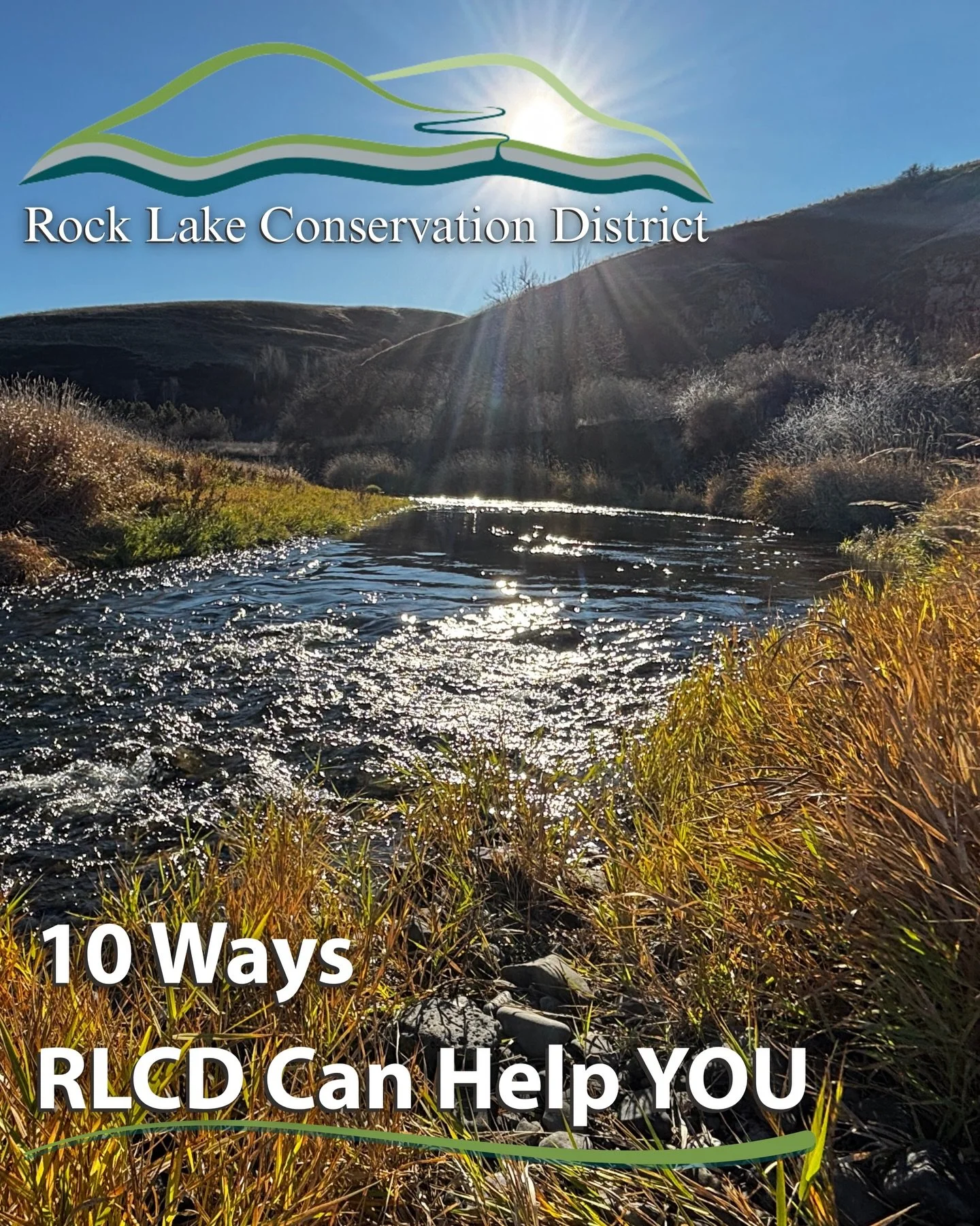 10 WAYS RLCD CAN HELP YOU

The Rock Lake Conservation District offers a wide variety of services to local landowners and managers - stop by the office to find out the right fit for YOU!

Join us at our Soil Health Seminar on Tuesday, February 24th, t