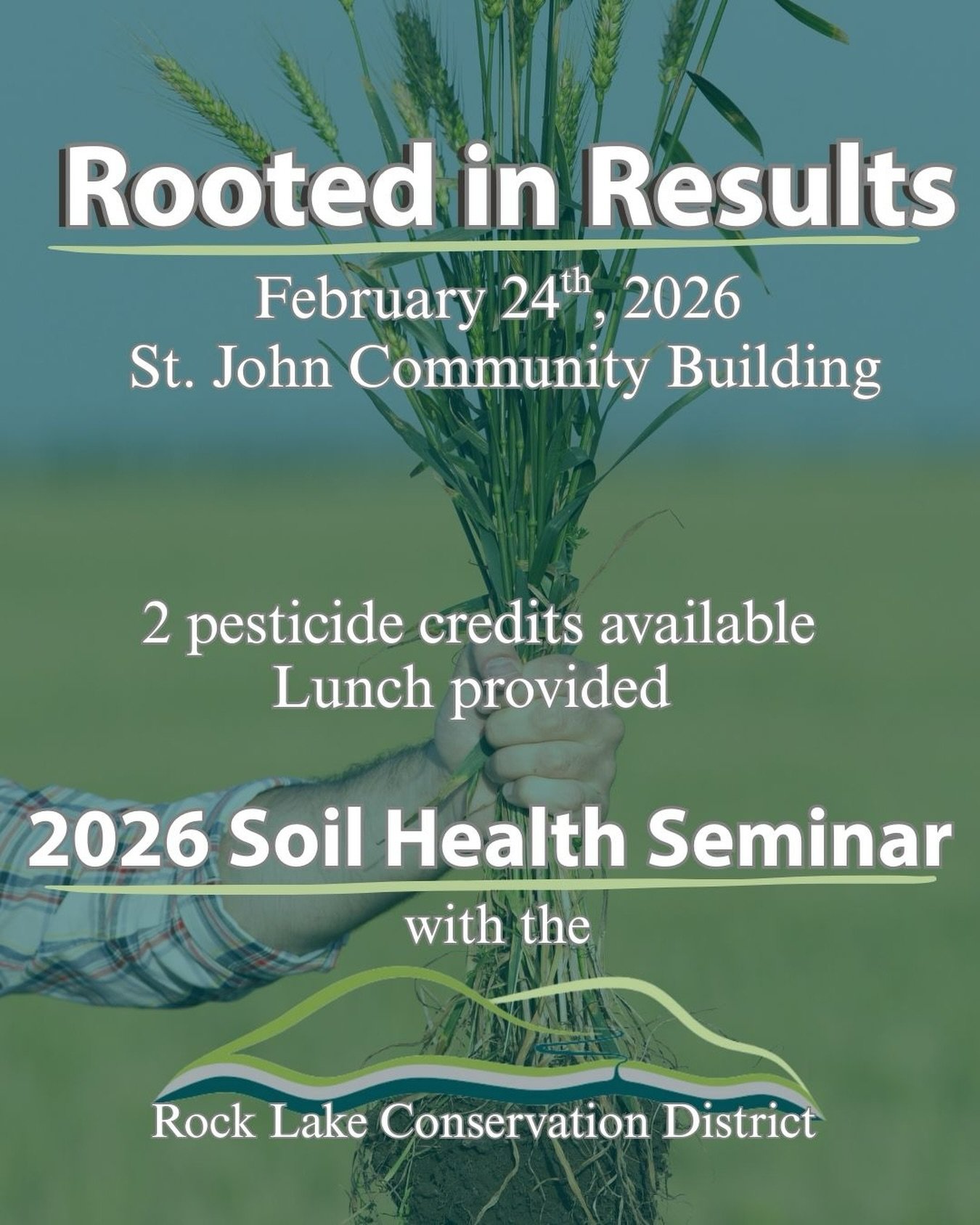 Rooted in Results: 2026 Soil Health Seminar - February 24, 2026

Soil health isn&rsquo;t just a buzzword&mdash;it&rsquo;s the foundation of a productive operation. Join the Rock by Lake Conservation District on February 24th for a day dedicated to th