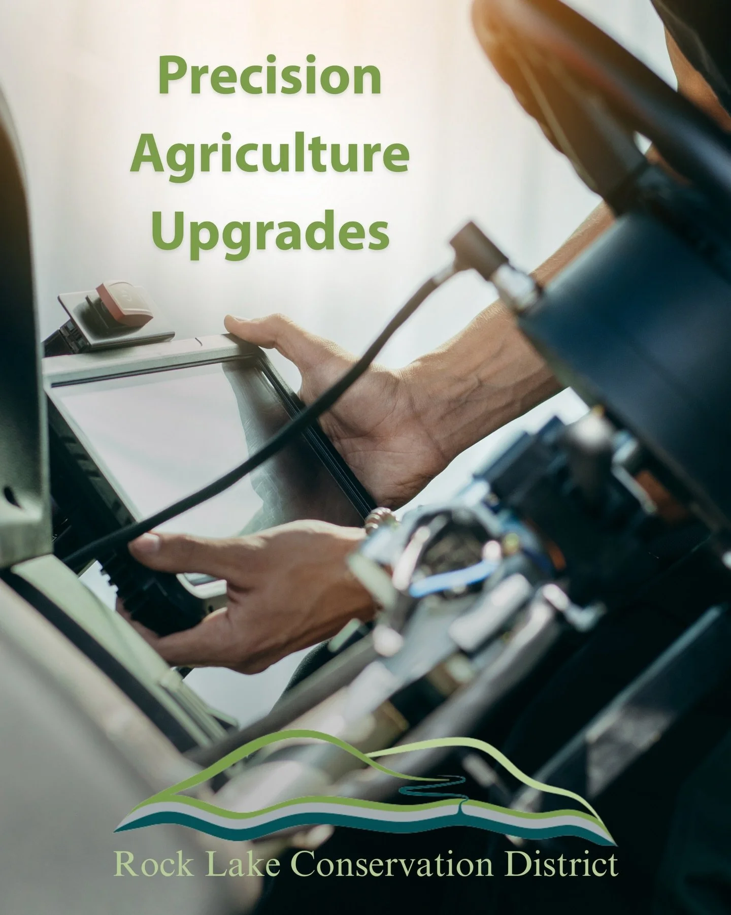 PRECISION AG UPGRADES

The Rock Lake Conservation District wants to assist local farmers and ranchers in purchasing precision agriculture upgrades for their equipment! Are you in need of an updated GPS or variable rate technology for your operation? 
