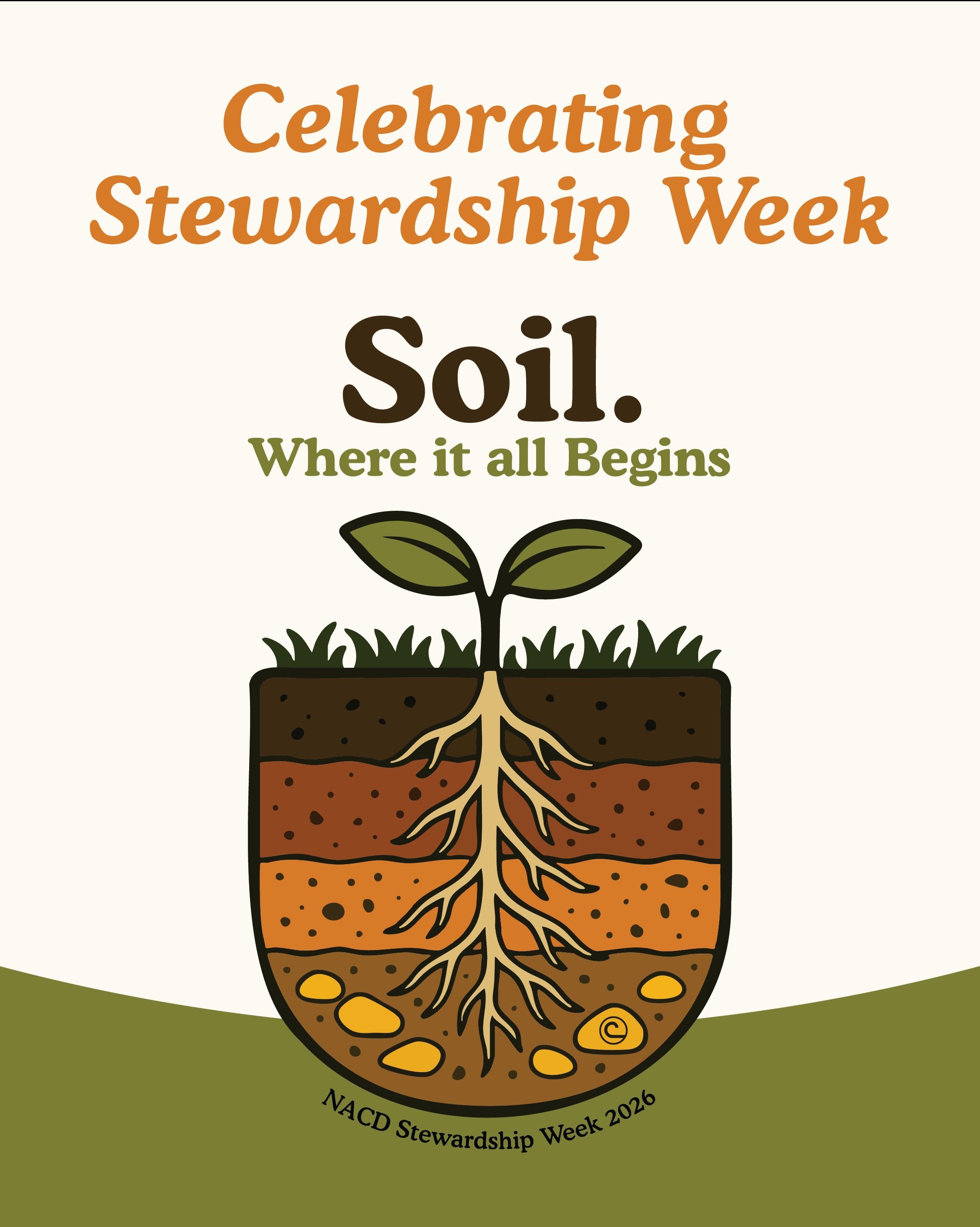 NACD STEWARDSHIP WEEK

Join RLCD in celebration of the thing we work to conserve - SOIL! It&rsquo;s the foundation for all life
and the basis of the agricultural industry right here on the Palouse. How often do you stop to consider the soil beneath y