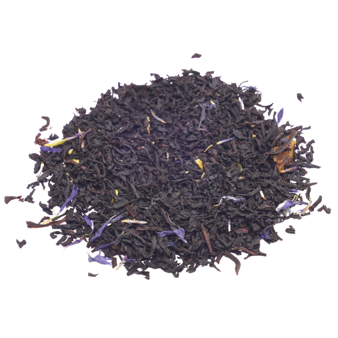 Premium Earl Grey Tea Blend with Bergamot & Orange Highlights