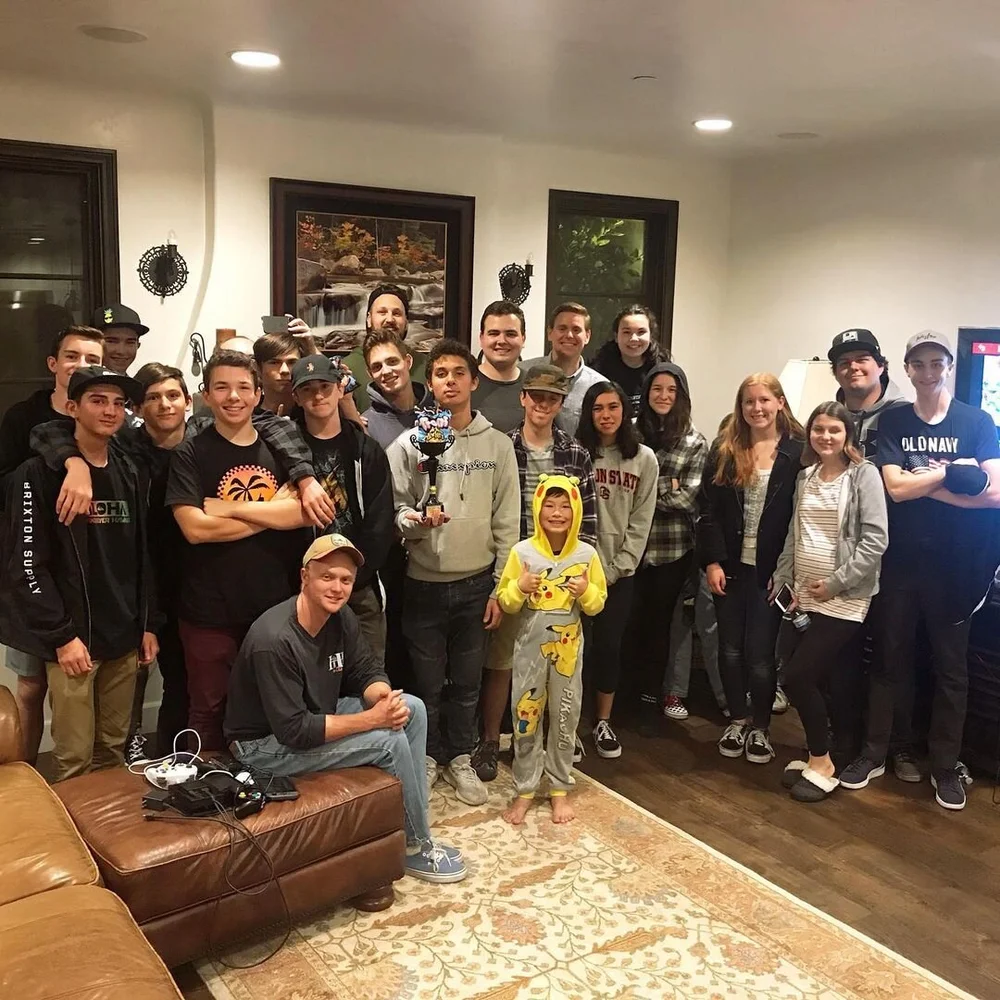 Refuge Youth students together