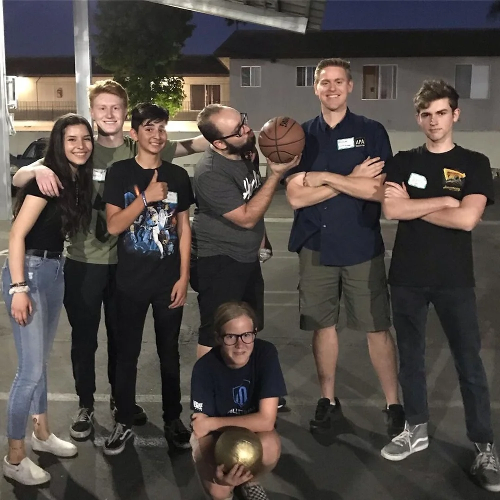 Students at a Refuge Youth gathering