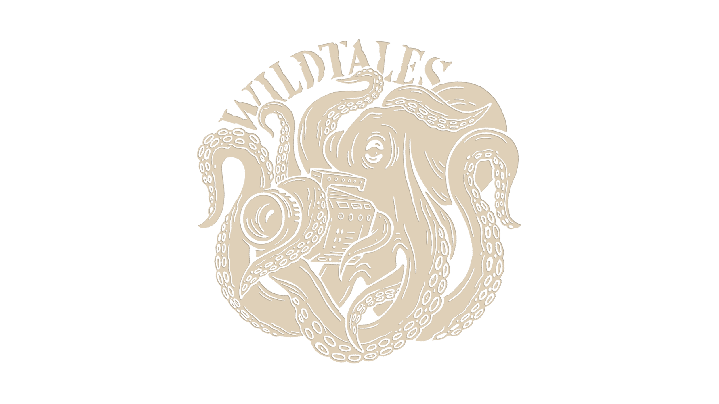 Illustration of an octopus wrapped around a vintage telephone with the text 'Southern Ladies' above.