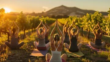 Yoga at Sunset