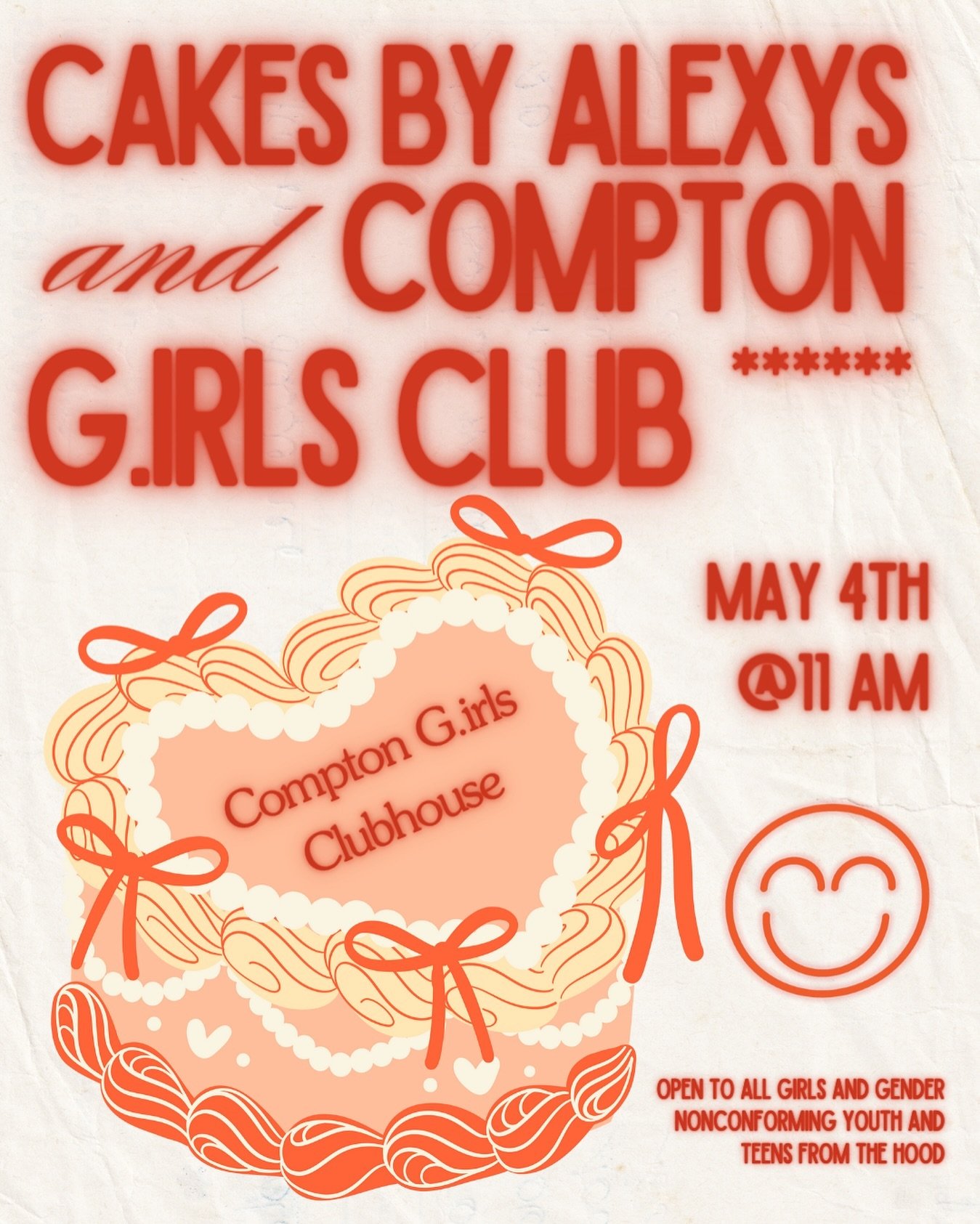 What are the busiest g.irls from the hood up to now?

This Saturday, May 4th at 11 am, we have a VERY special and VERY limited workshop hosted by Latina Owned business @cakesbyalexys 
We will all learn about her cake decorating career and create our 