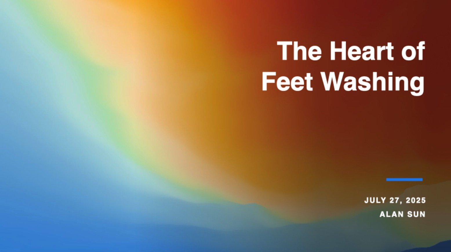 Family Portrait | The Heart of Feet Washing