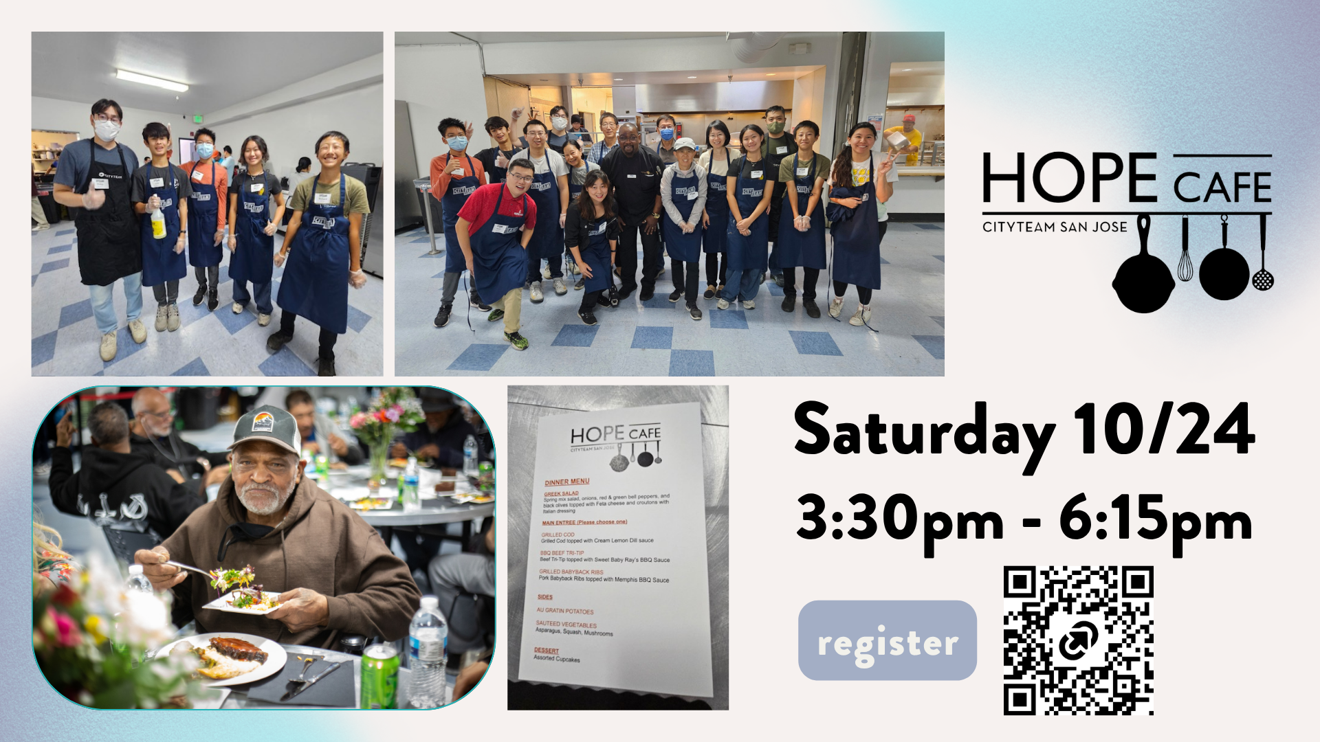 Volunteer Event | Hope Cafe with City Team SJ