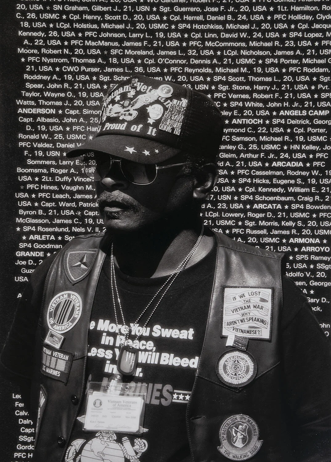 Ken Nelson, Vietnam Veteran. I asked him if I could take his picture. Reluctant at first, he finally agreed. “As long as you don’t misuse it,” he said. I promised I wouldn’t.