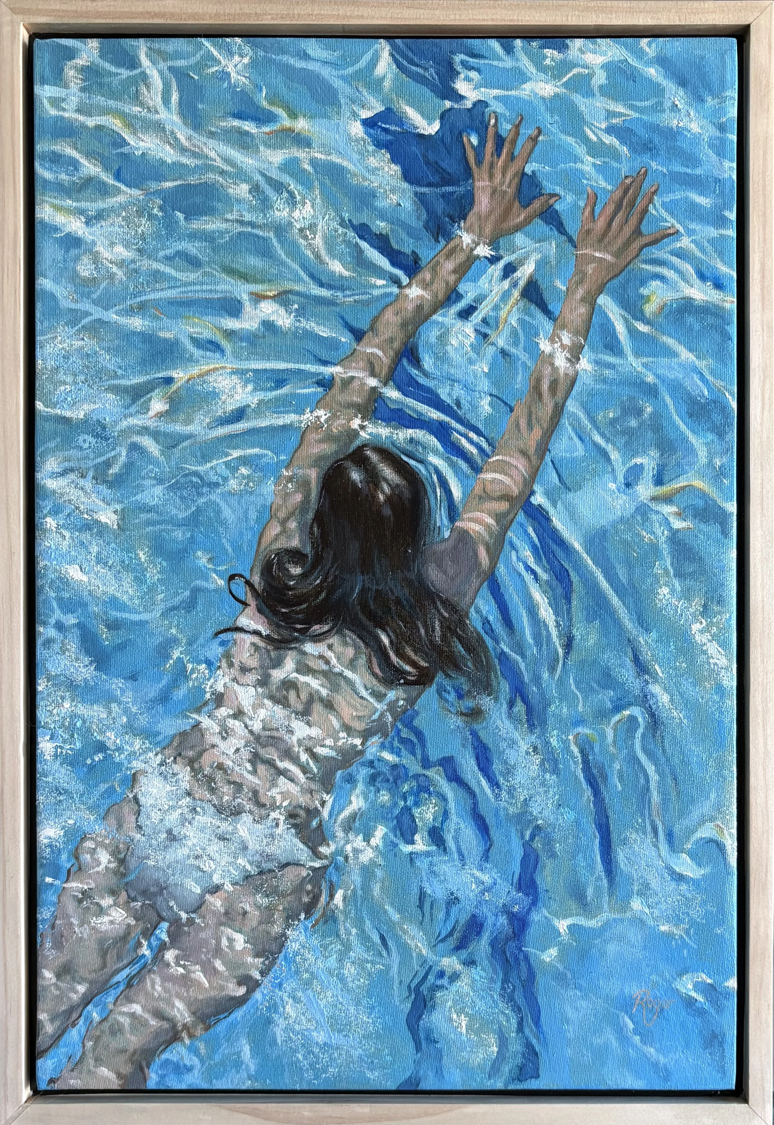"Swimmer" (SOLD)