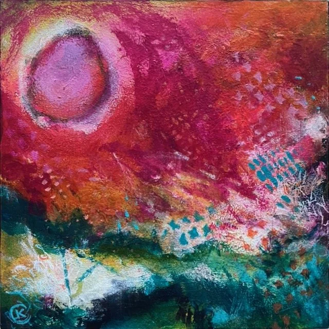 'Changing Landscapes' - Original painting on wood