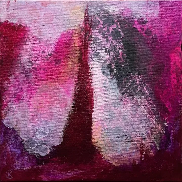 'Balancing Act' - original painting on canvas