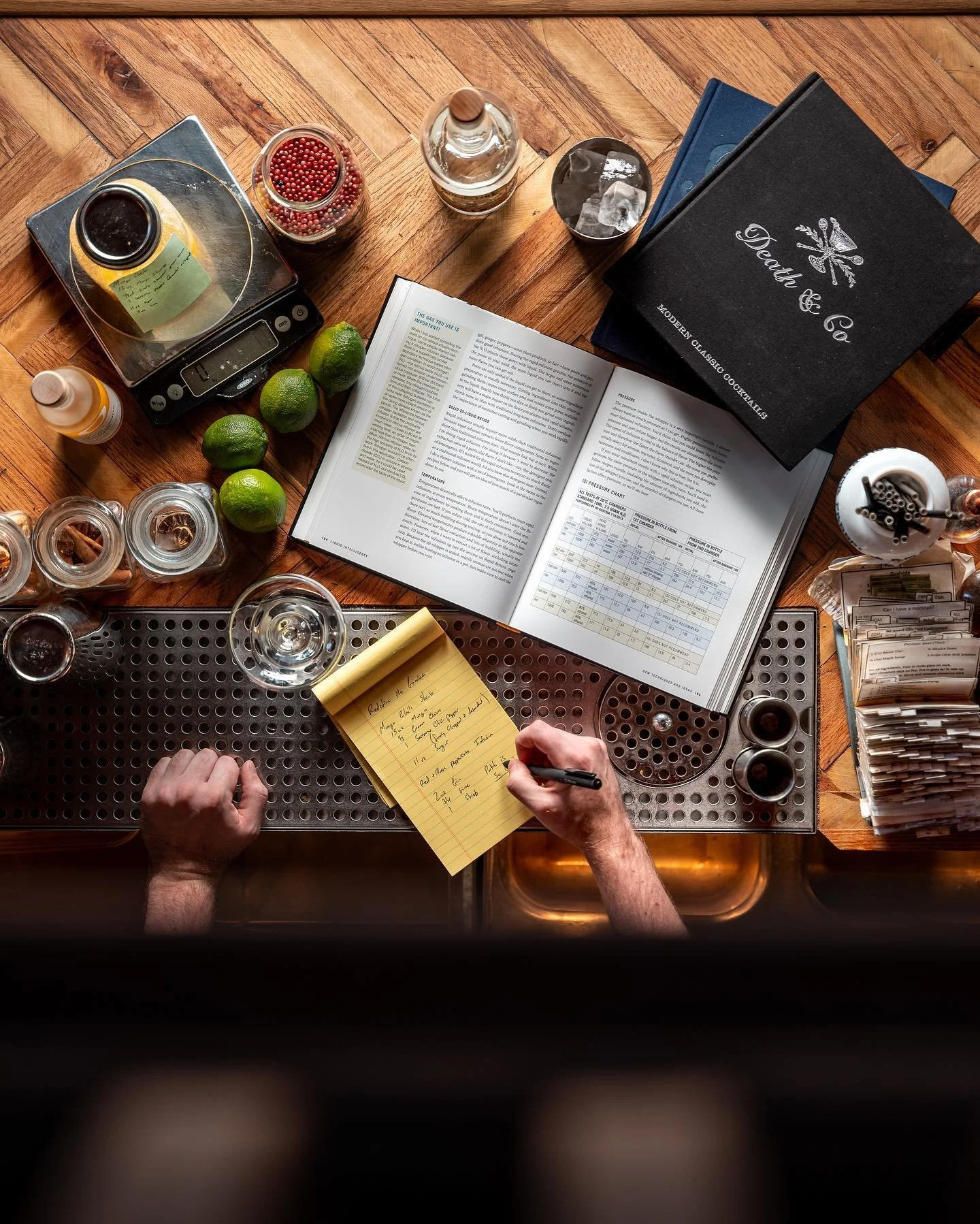 Photo shared by Bar 1903 on September 16, 2022 tagging @tylersheridan27, @staugustinedistillery, @deathandcompany, and @charlieparkrooftop..jpg