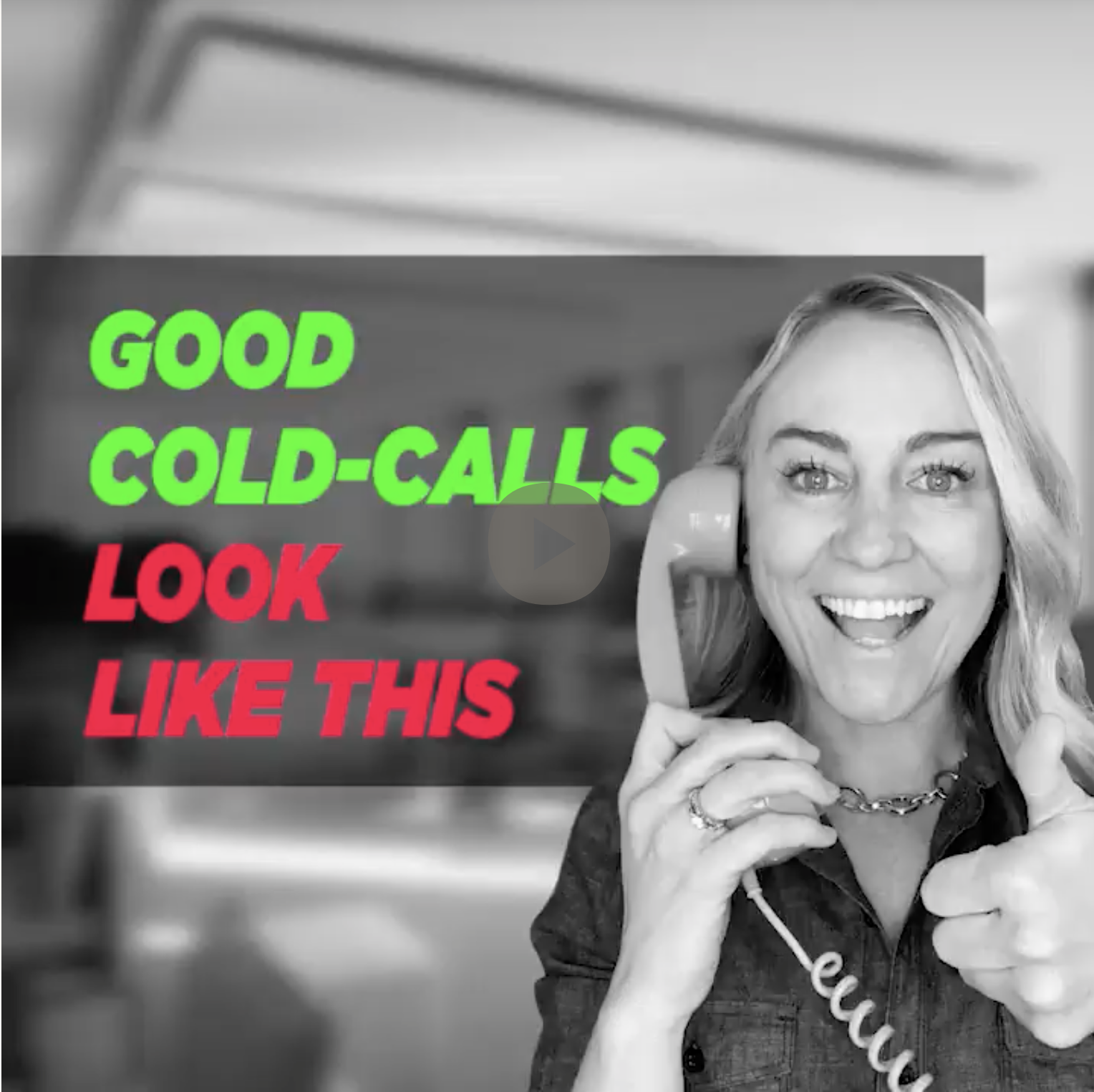 Good Cold Calls Look Like THIS!