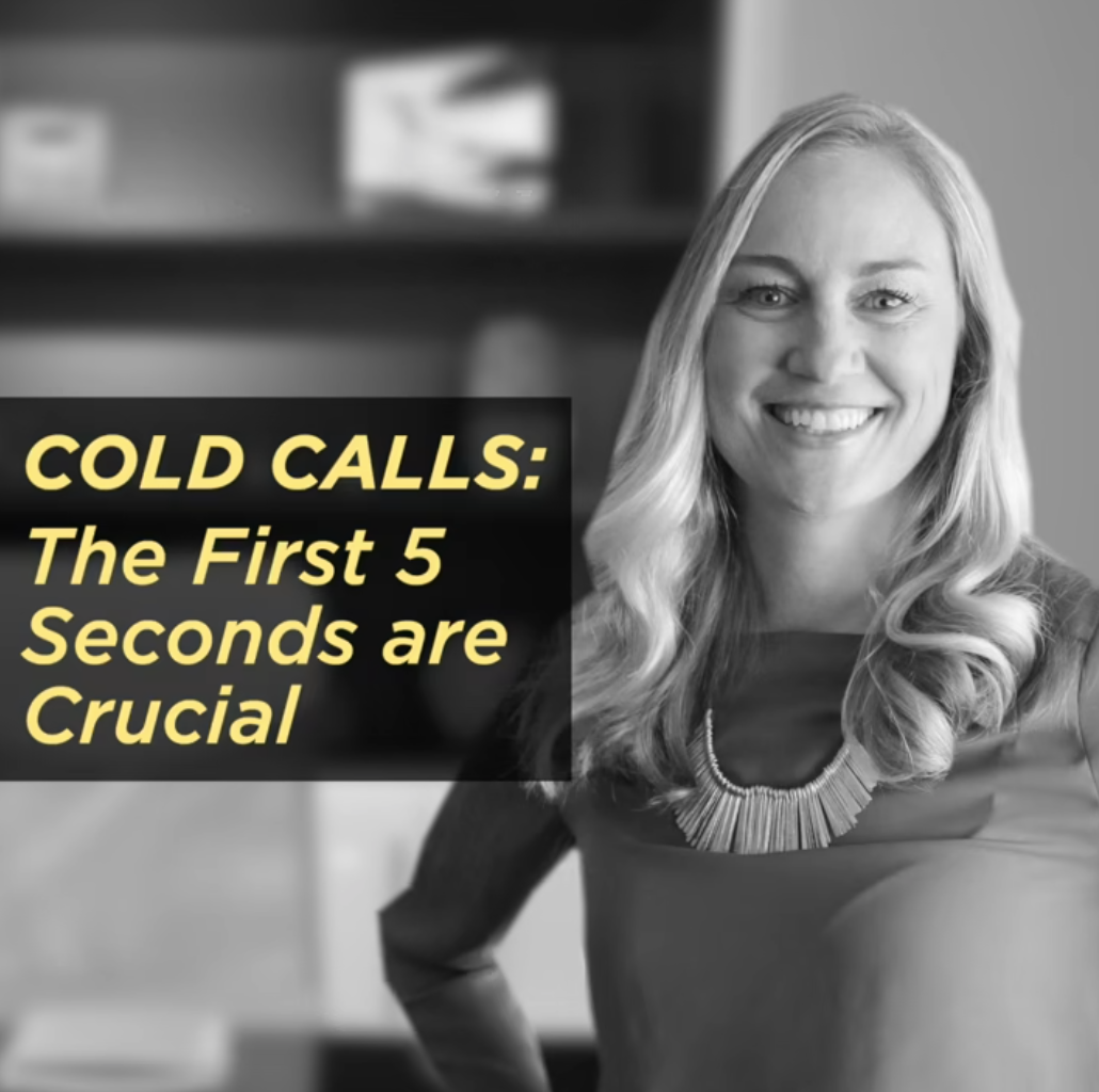 Cold Calls: The First 5 Seconds Are Crucial