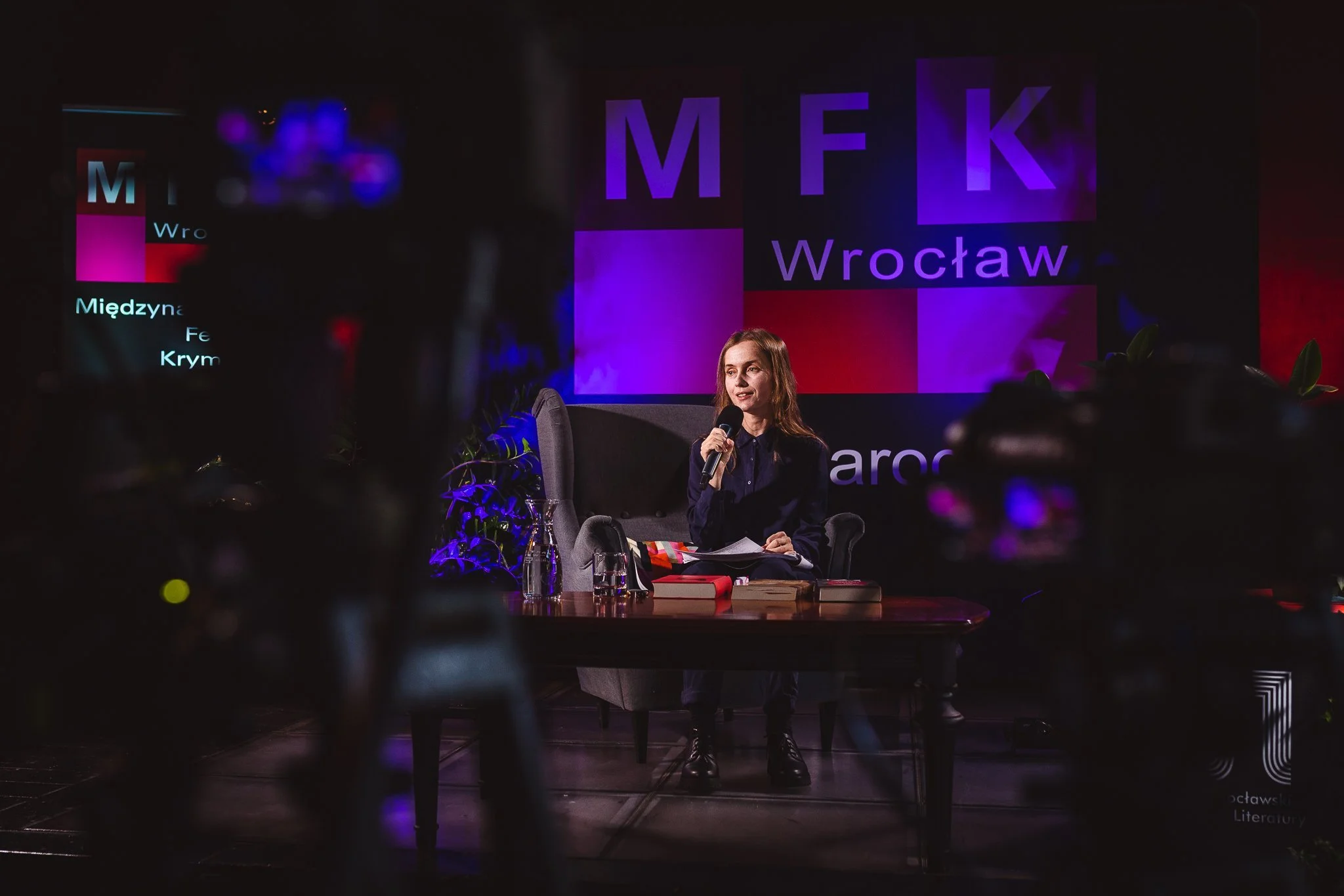 Anna Marchewka, Międzynarodowy Festiwal Kryminału, Wrocławski Dom Literatury fot. MP