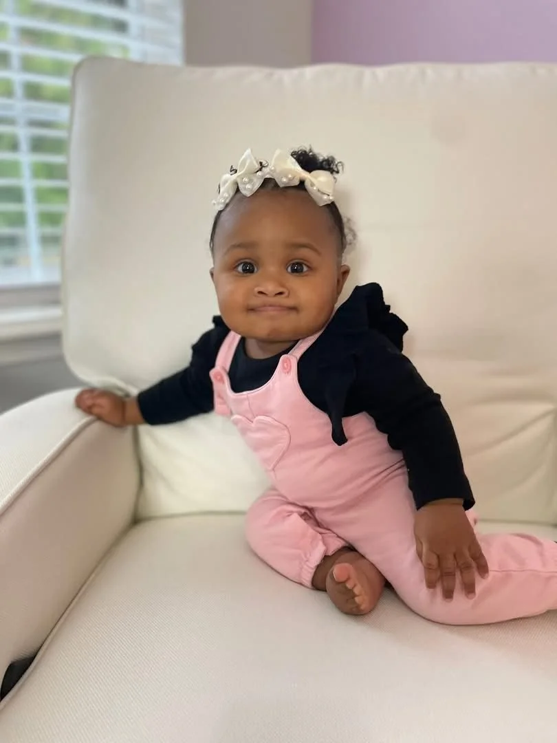 Our little one turned 1 today . Happy 1 st Birthday Mariah! We love you. Papa &amp; Gigi