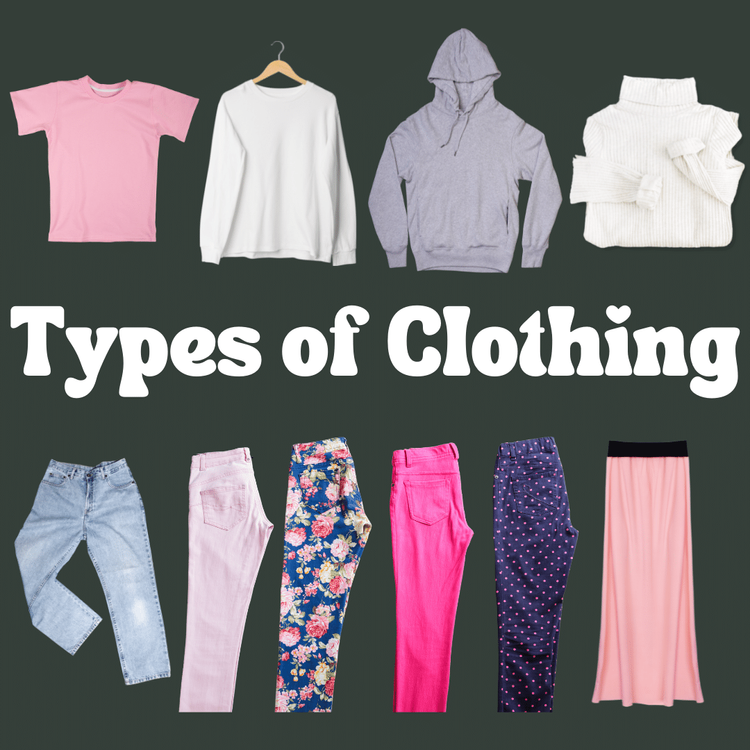 215+ Types of Clothes (2024 -Names, Photos, Descriptions) — Minimize My Mess