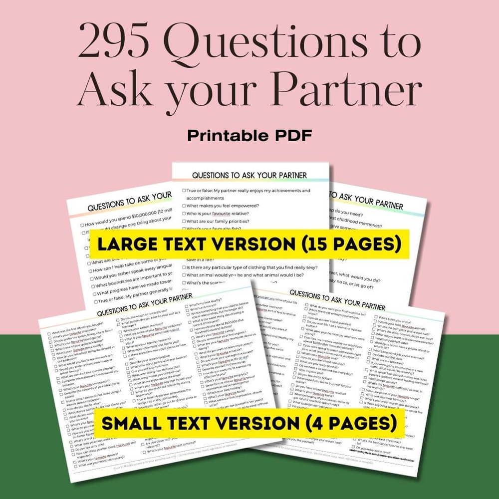 20 Fun and Intimate Questions For Couples