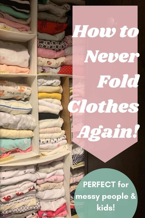 4 No-Fold Clothing Storage Solutions for Messy People & ADHD Homes