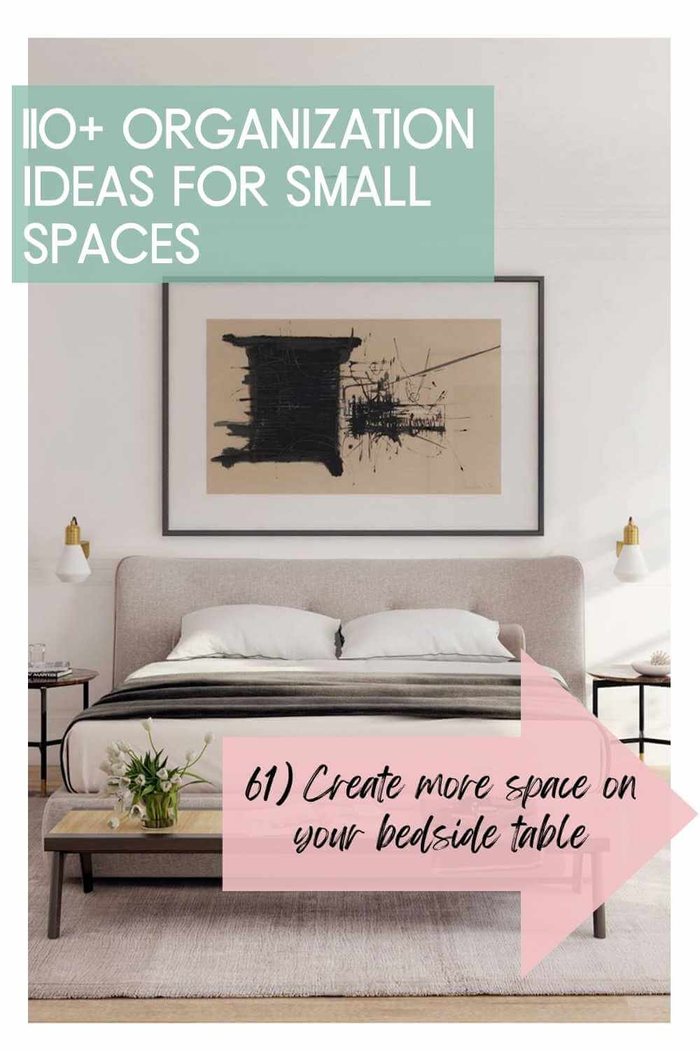 How to Organize a Small Bedroom to Maximize Space