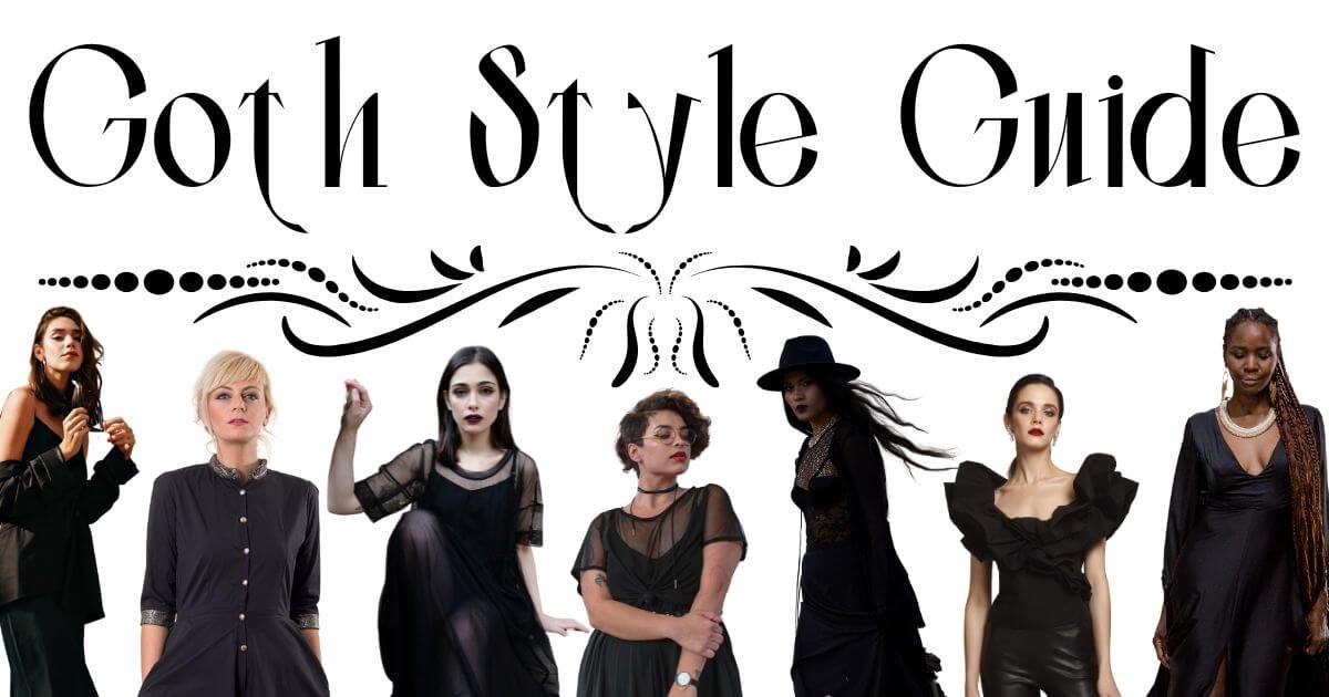Goth Style Example Goth Style Guide (with Tips, Colors & Outfit Formulas) — Minimize My Mess