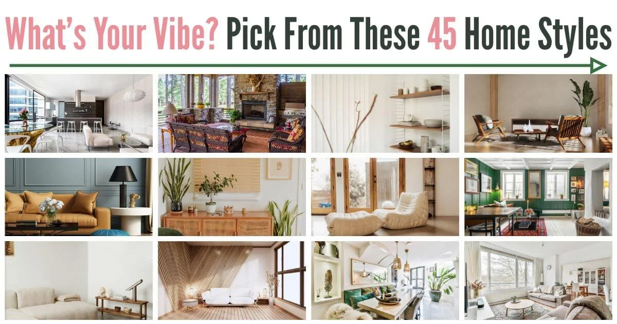 45 interior design styles (with pics for every home aesthetic ...