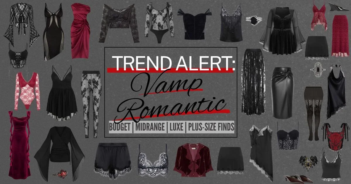 Vamp Pinterest Vamp Romantic: A Pinterest Trend for 2026 (Budget, Midrange, Luxe ...
